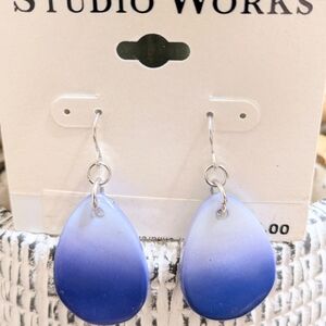 Studio Works Gradient Blue Earrings